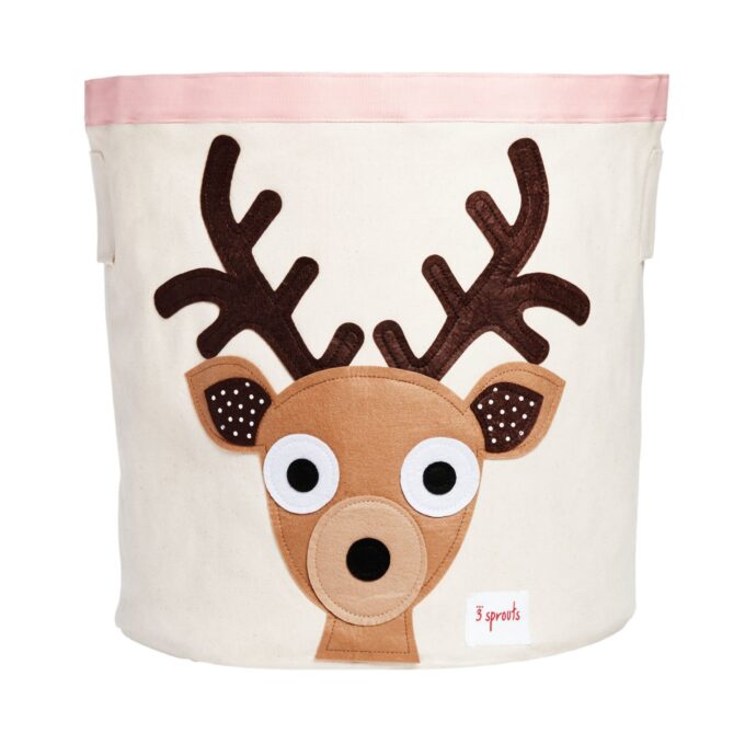 Καλάθι Παιχνιδιών Στρογγυλό Deer