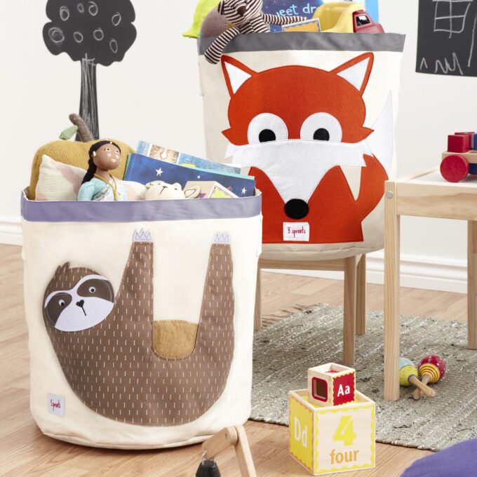 Καλάθι Παιχνιδιών Στρογγυλό Sloth