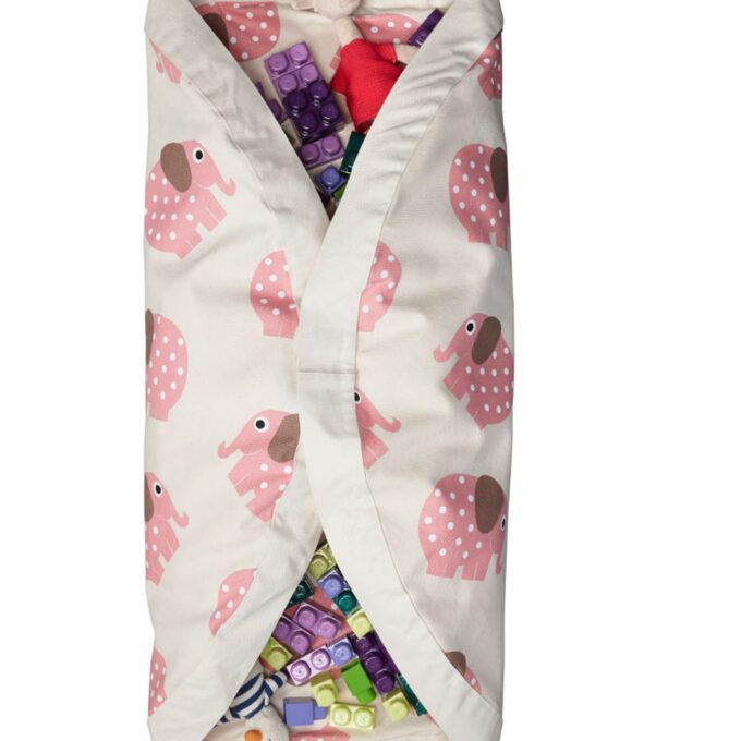 Στρώμα Παιχνιδιού & Τσάντα 2 σε 1 Elephant