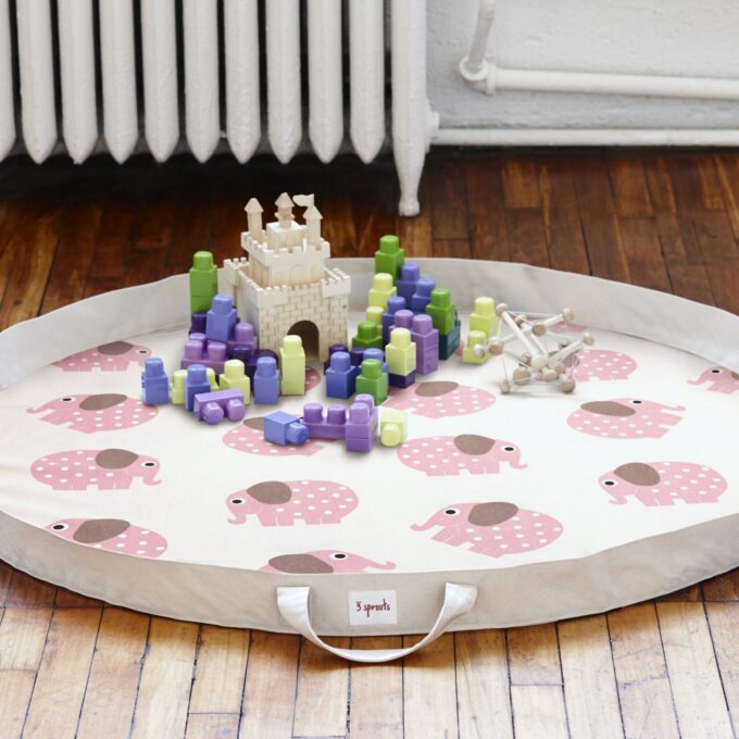 Στρώμα Παιχνιδιού & Τσάντα 2 σε 1 Elephant