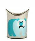 polar bear laundry hamper