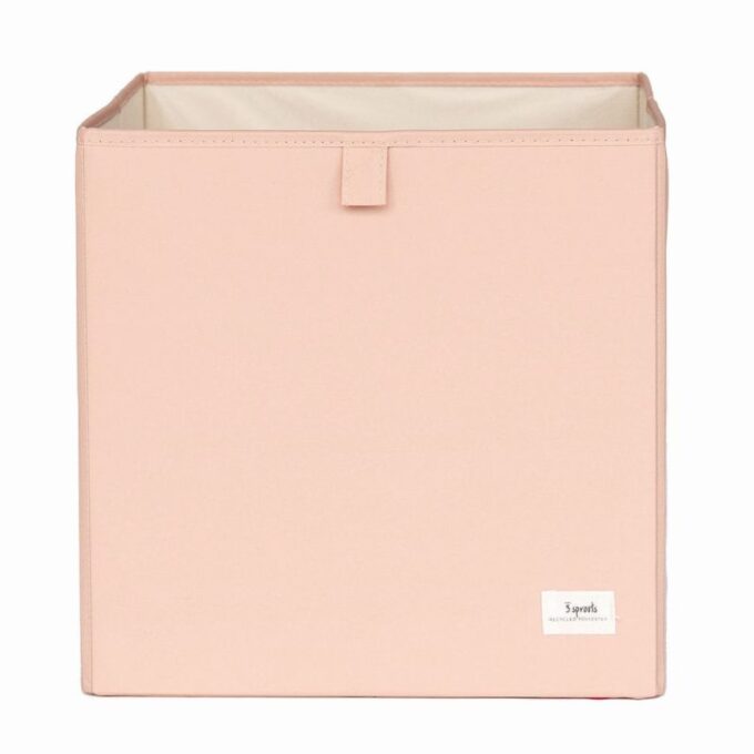 Καλάθι Παιχνιδιών τετράγωνο από ανακυκλωμένο ύφασμα clay