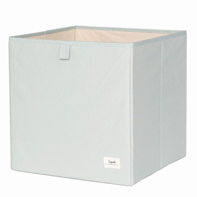 Καλάθι Παιχνιδιών τετράγωνο από ανακυκλωμένο ύφασμα green