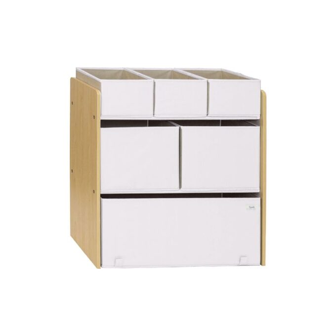 Οργανωτής Παιχνιδιών Πολλαπλών Θέσεων από ανακυκλωμένο ύφασμα cream