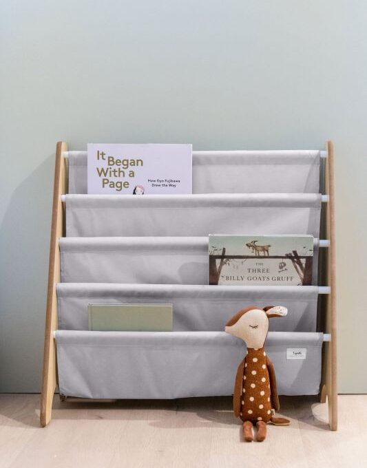 Βιβλιοθήκη από ανακυκλωμένο ύφασμα gray