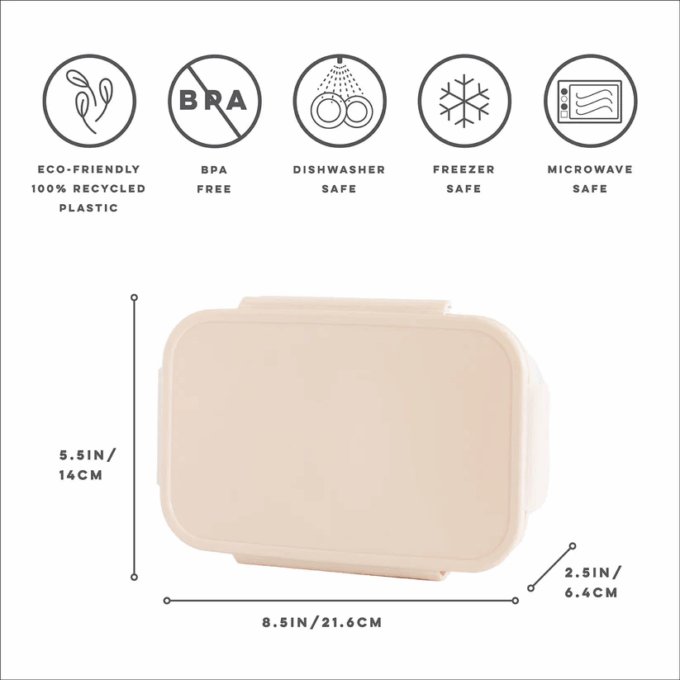 Ανακυκλώσιμο Τάπερ Φαγητού Sand