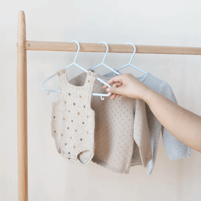 Παιδικές Κρεμάστρες blue (σετ 15 τμχ)